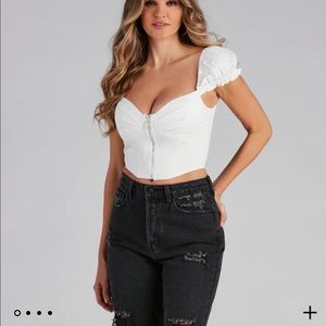 Windsor sweet vibes corset top